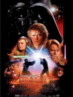 Star Wars Episode III: Aprox Size 24x36 Inches